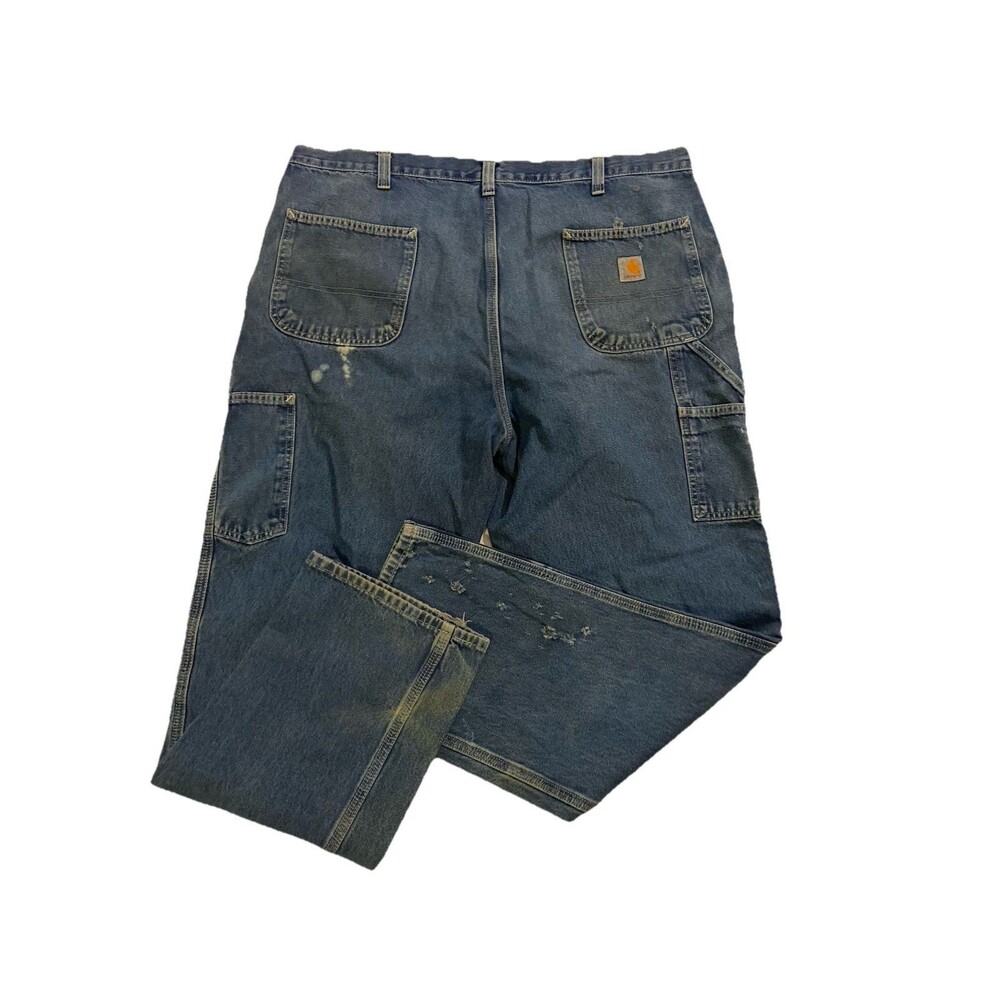 Carhartt Loose Dungaree Fit Carpenter Jeans Men's 40X32 Denim Pants Y2K Vintage